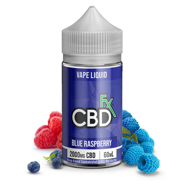 Blue Raspberry CBD Vape Juice 500 – 2000mg