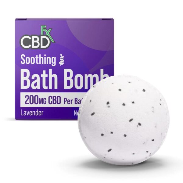 CBD Bath Bombs – Soothing / Recharge 200mg