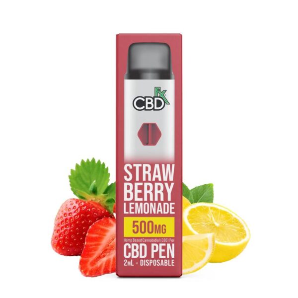 Strawberry Lemonade CBD Vape Pen 500mg