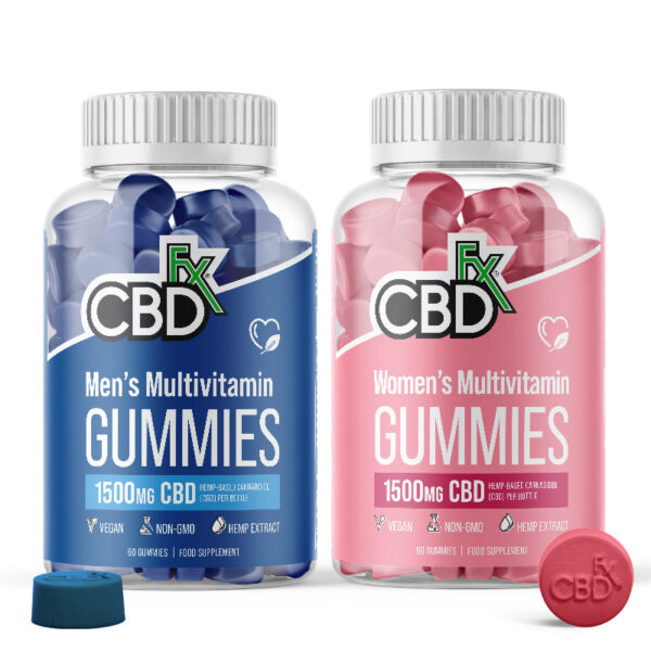 CBDfx Multivitamin CBD Gummies For Women & Men