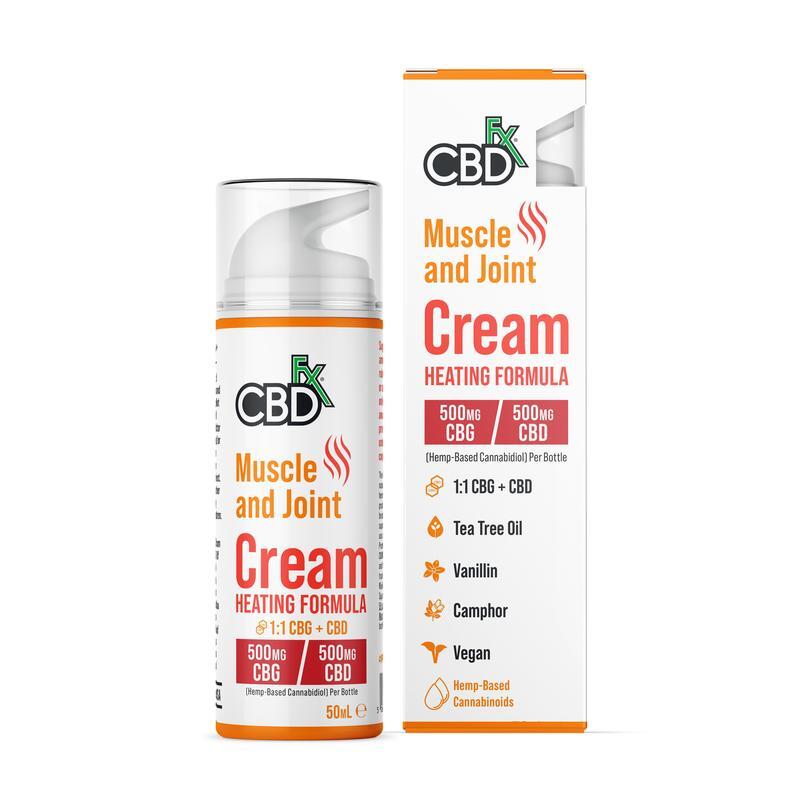 CBD Cream for Muscle & Joint: Heating Formula