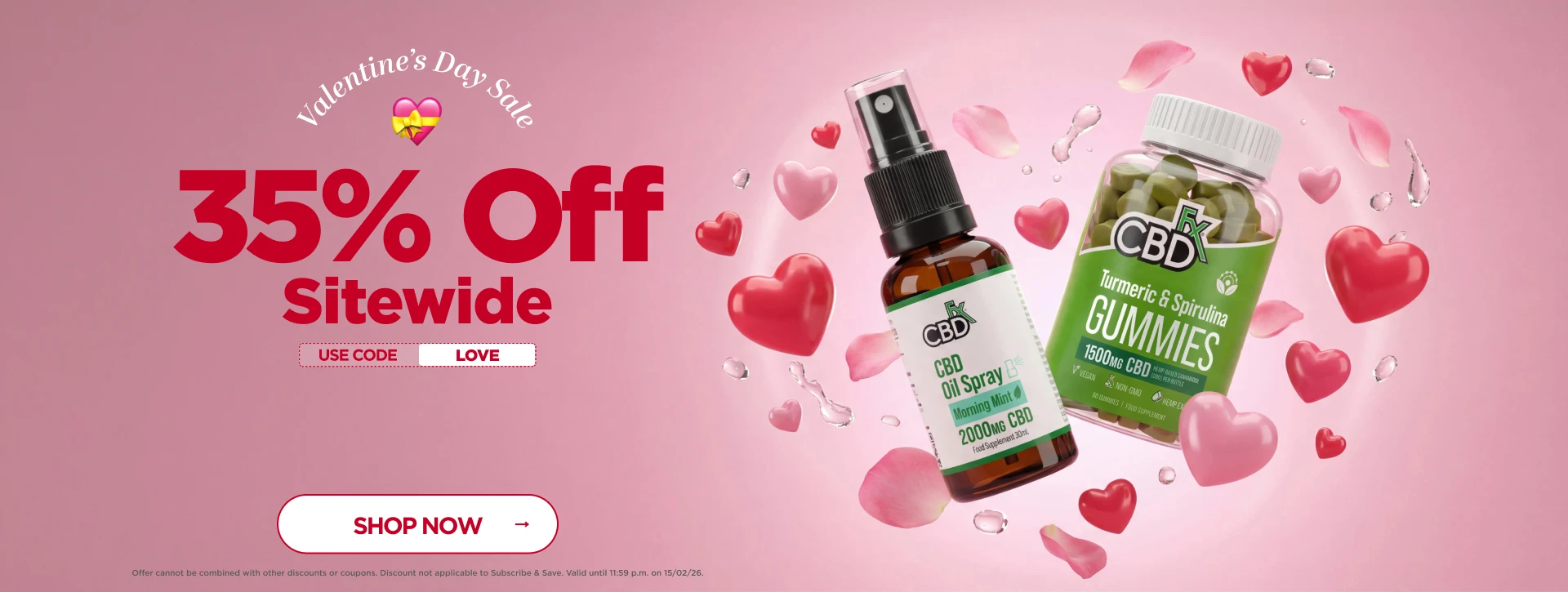 UK Valentine's Day Sale Desktop