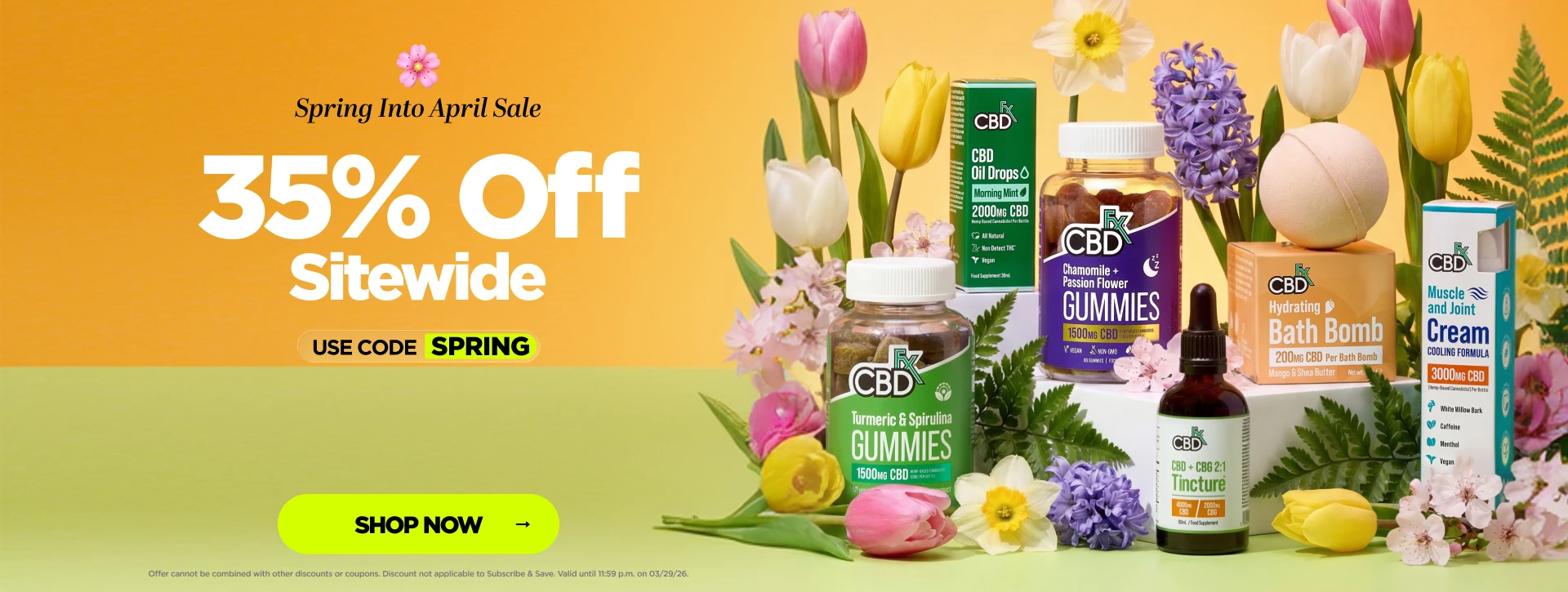 UK Spring Into April Sale Desktop