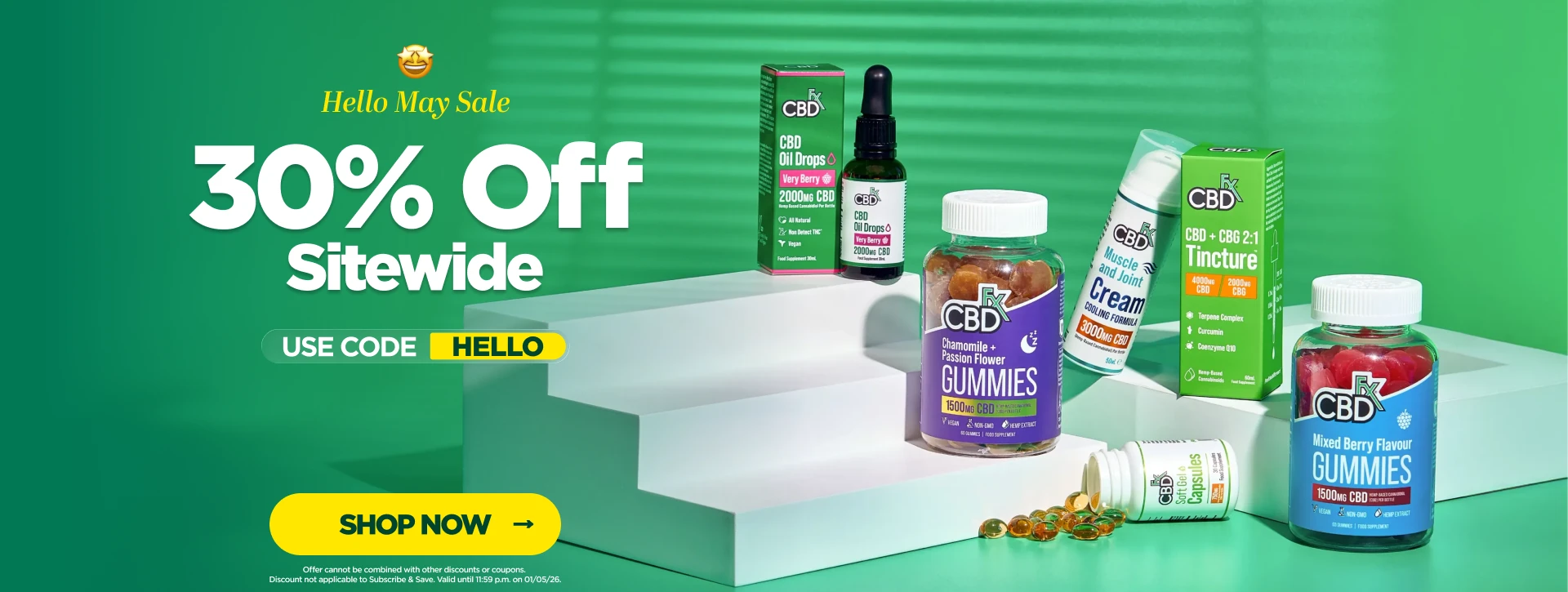 UK Hello May Sale Desktop